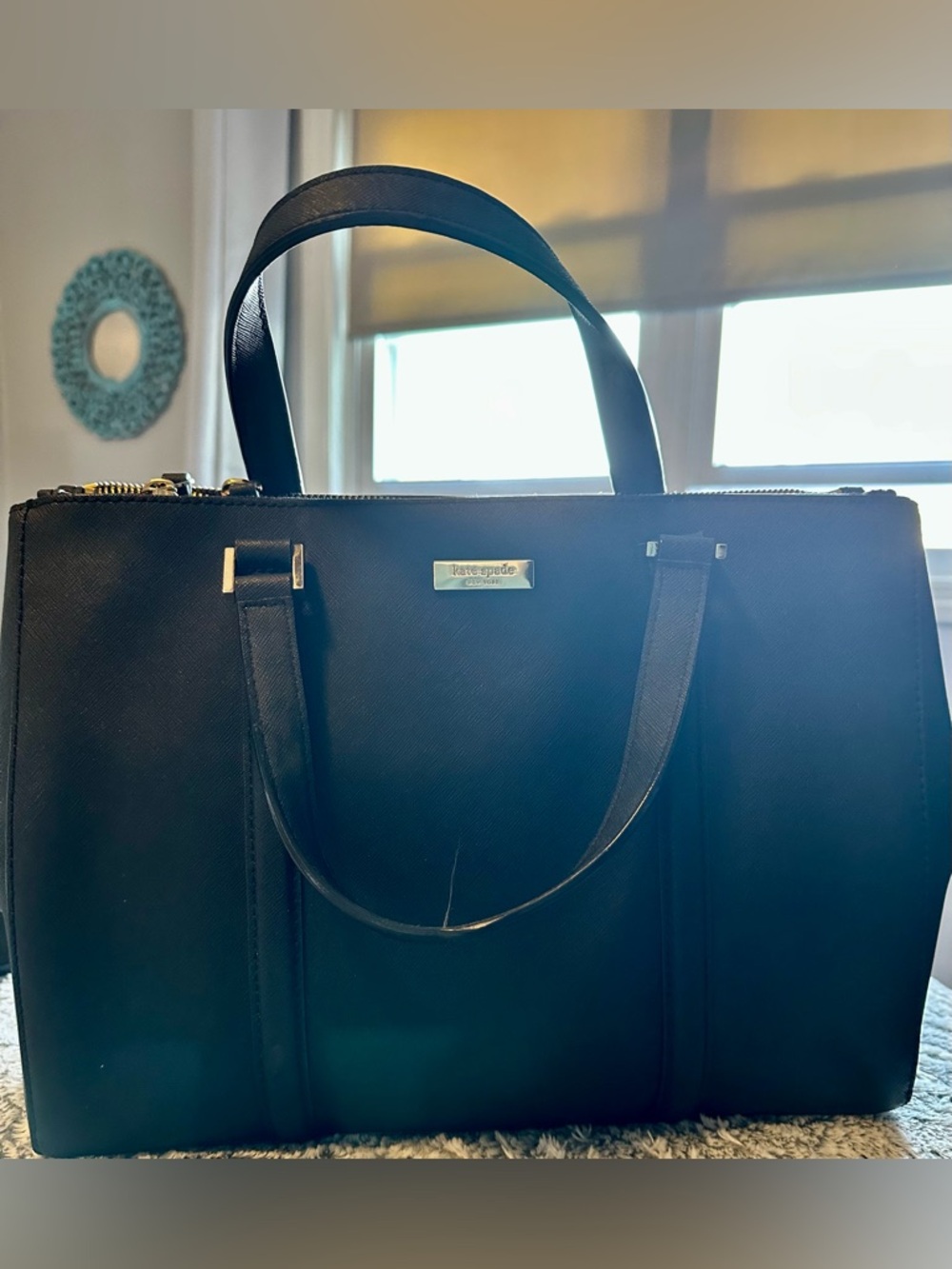 Tote Bag in Black by Kate Spade
